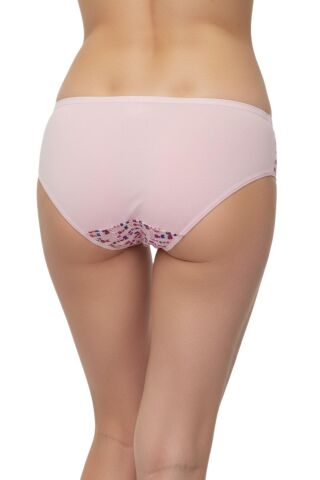 Kadın Baskılı Bato Külot BGL-ST04938 FUŞYA - L