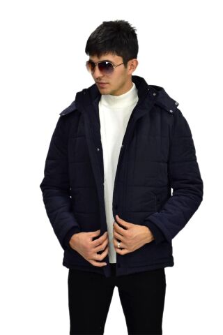 Erkek Spor Kapüşonlu Mont  M3104 BGL-ST03237