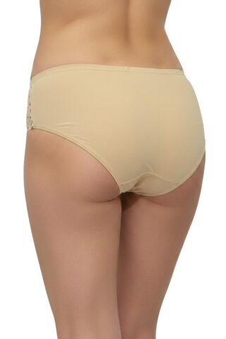 Kadın Baskılı Bato Külot BGL-ST04938 TEN - L