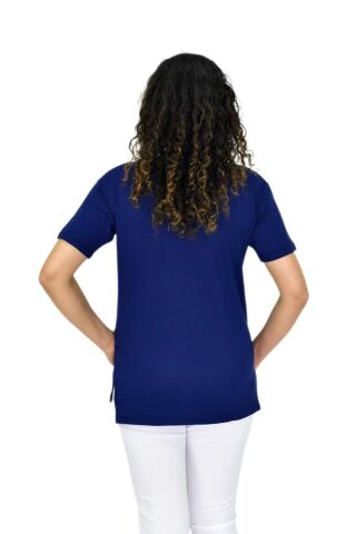 Kadın Yarım Kol Sıfıryaka Likralı Tişöt  BGL-ST04652 LACİVERT - M
