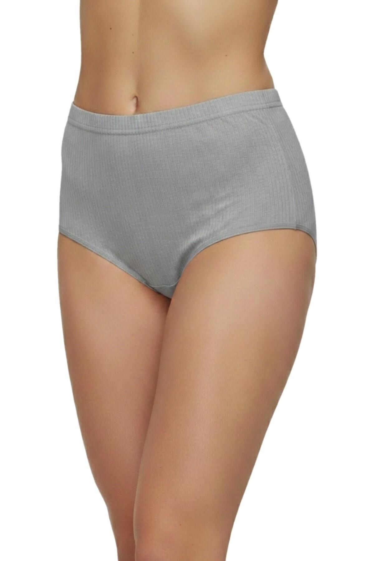 Kadın Kaşkorse Bato Külot BGL-ST05189 GRİ - L