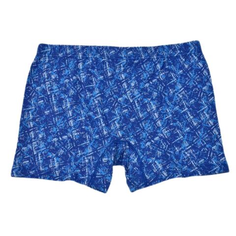 Erkek Baskılı Likra Boxer BGL-ST03866 MAVİ - L
