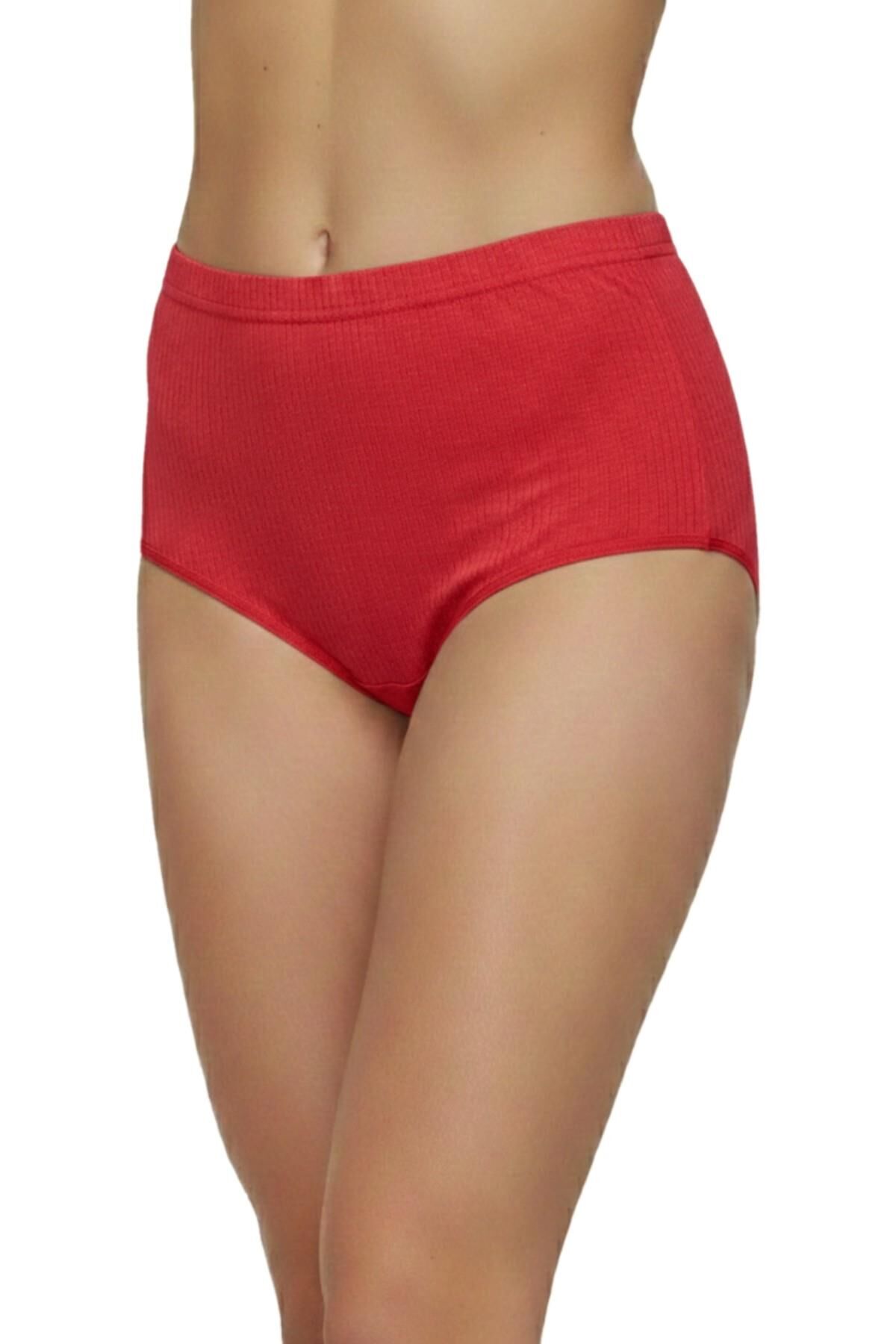 Kadın Kaşkorse Bato Külot BGL-ST05189 KIRMIZI - L