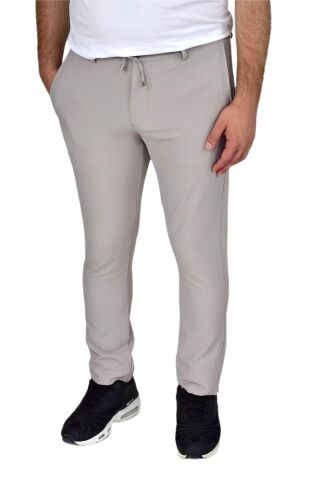 Erkek Gofre Jogger Lastikli Pantolon BGL-ST03797 GRİ - 42