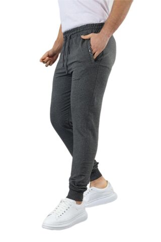 Erkek Büyük Beden Eşofman Altı Manşetli BGL-ST04610 SİYAH - 2XL