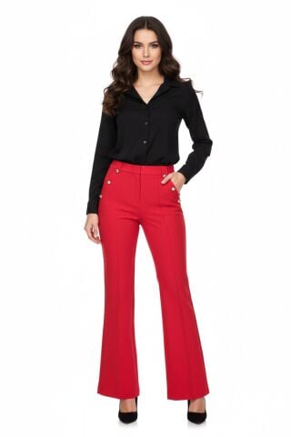 Kadın İspanyol Paça Pantolon BGL-ST03692