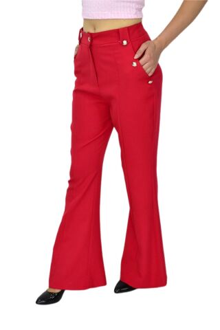 Kadın İspanyol Paça Pantolon BGL-ST03692 CAMEL - 48
