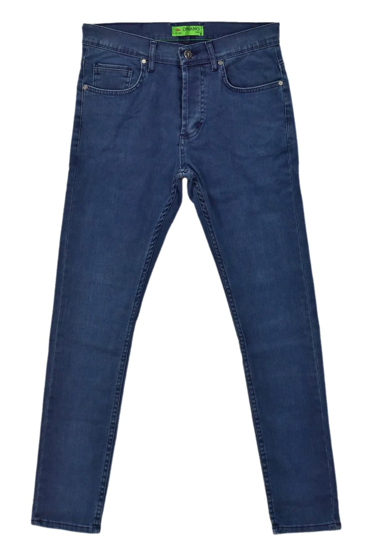 Erkek Silim Fit Jeans Pantolon 1502 BGL-ST04188 K.MAVİ - 34