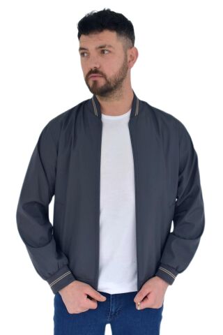 Erkek Büyük Beden Spor Mevsimlik Mont 900 BGL-ST02712 ANTRASİT - 2XL