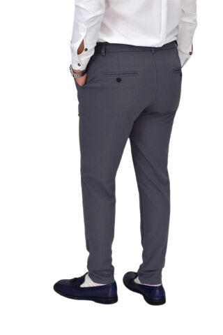 Erkek Beli Lastikli Jogger Pantolon Regular Fit BGL-ST04328 K.GRİ - 36