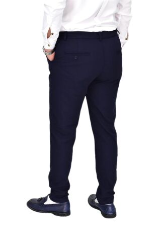 Erkek Beli Lastikli Jogger Pantolon Regular Fit BGL-ST04328 LACİVERT - 31/34