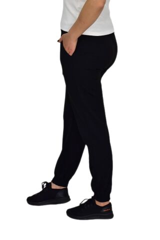 Kadın Siyah Paça Lastikli Eşofman Altı BGL-ST04628 SİYAH - XL