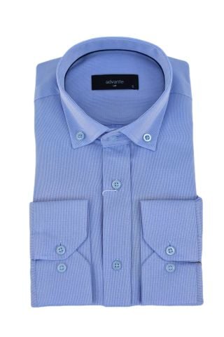 Erkek Klasik Uzun Kol Gömlek Armürlü BGL-ST03501