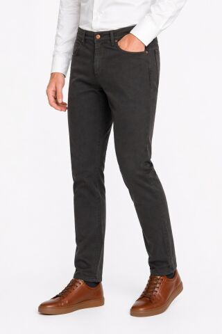 Erkek Comfort Fit 5 Cep Kanvas Pantolon BGL-ST05359 KAHVE - 30