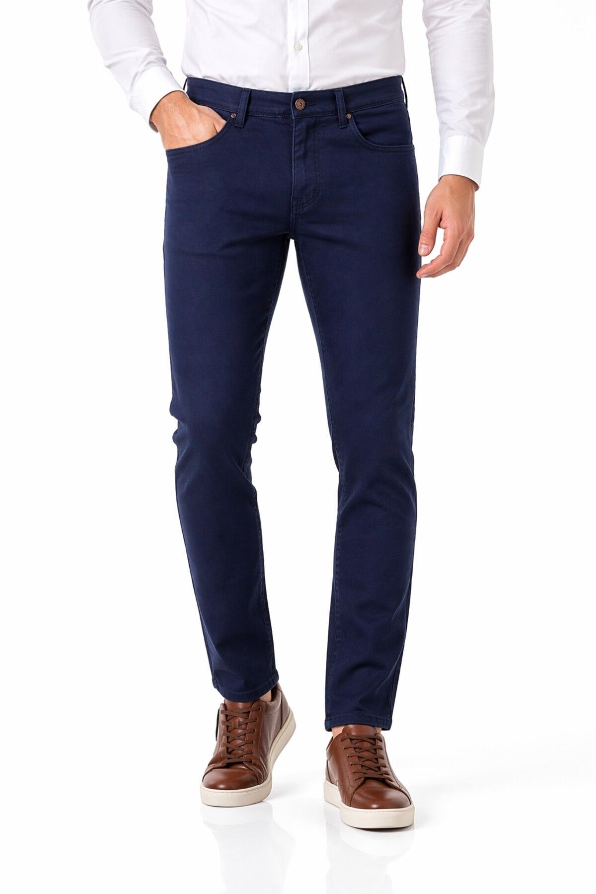 Erkek Comfort Fit 5 Cep Kanvas Pantolon BGL-ST05359