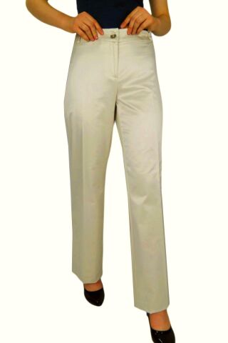 Kadın Kumaş Pantolon Düşük Bel BGL-ST01562 YEŞİL - 38