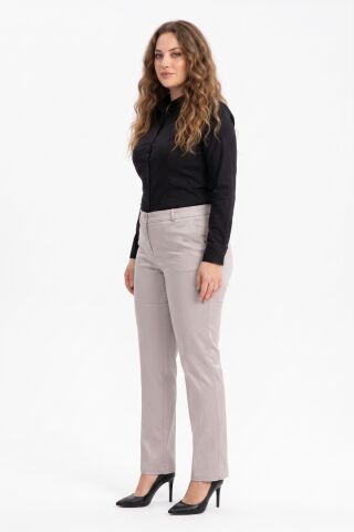 Kadın Kumaş Pantolon Düşük Bel BGL-ST01562