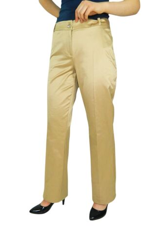 Kadın Kumaş Pantolon Düşük Bel BGL-ST01562 CAMEL - 38