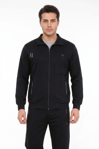 Erkek Büyük Beden Eşofman Takım 3340 BGL-ST05515 SİYAH - 2XL