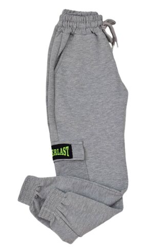 Erkek Çocuk Tek Kargo  Cepli Eşofman Altı  BGL-ST04630 GRİ - 9 YAŞ