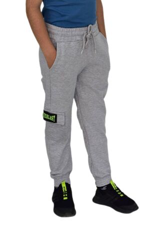 Erkek Çocuk Tek Kargo  Cepli Eşofman Altı  BGL-ST04630 GRİ - 9 YAŞ