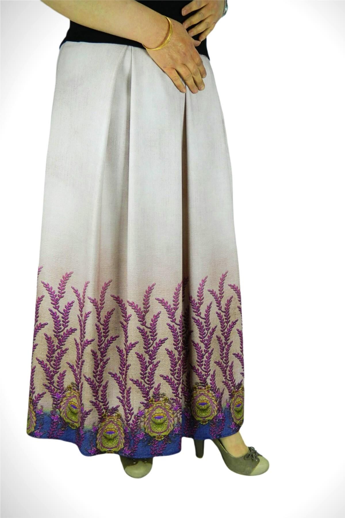 Kadın Piliseli Etek SZ17Y293 PEMBE - 44
