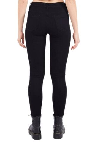 Kadın Siyah Kanvas Pantolon BGL-ST03120