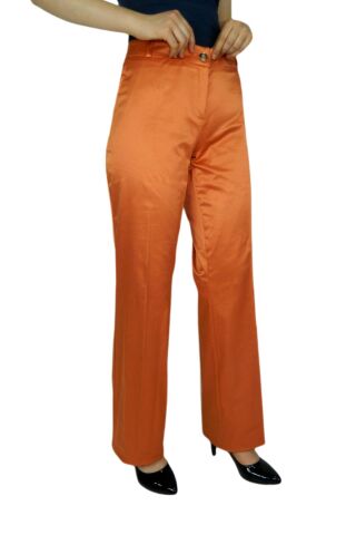 Kadın Kumaş Pantolon Düşük Bel BGL-ST01562 KİREMİT - 40