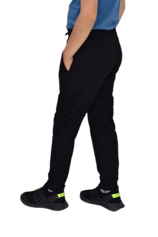 Erkek Çocuk Tek Kargo  Cepli Eşofman Altı  BGL-ST04630 SİYAH - 16 YAŞ