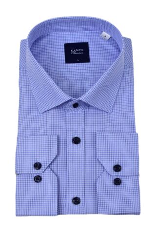 Erkek Klasik Piti Kare Uzun Kol Gömlek 3759 BGL-ST04398