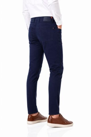Erkek Comfort Fit 5 Cep Kanvas Pantolon BGL-ST05359 LACİVERT - 33/34