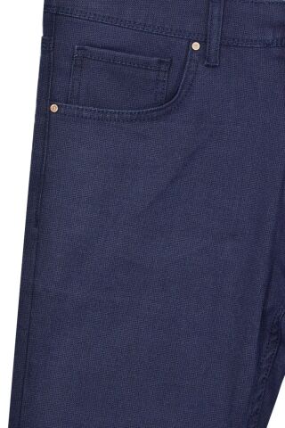 Erkek Comfort Fit 5 Cep Kanvas Pantolon BGL-ST05359 LACİVERT - 33/34