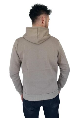 Erkek Kapüşonlu Sweatshirt 6736 BGL-ST02315 BEJ - S