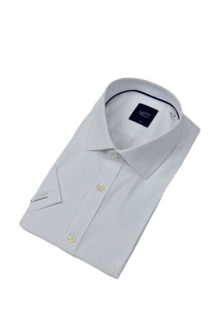 Erkek Klasik Armürlü Kısa Kol Gömlek 9398 BGL-ST04572