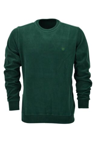 Erkek Sıfır Yaka Sweatshirt BGL-ST04198 EKRU - 2XL