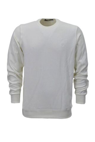 Erkek Sıfır Yaka Sweatshirt BGL-ST04198 EKRU - 2XL