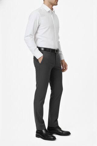 Erkek Regular Fit  Kumaş Pantolon Likra Kumaş BGL-ST05033 K.GRİ - 48