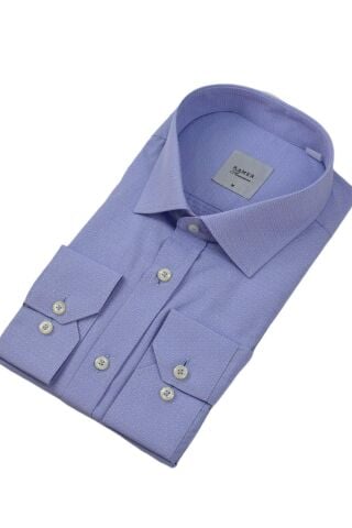 Erkek Klasik Armürlü Uzun Kol Gömlek 3511 BGL-ST04404