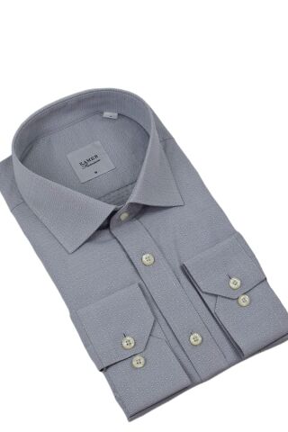 Erkek Klasik Armürlü Uzun Kol Gömlek 3511 BGL-ST04404