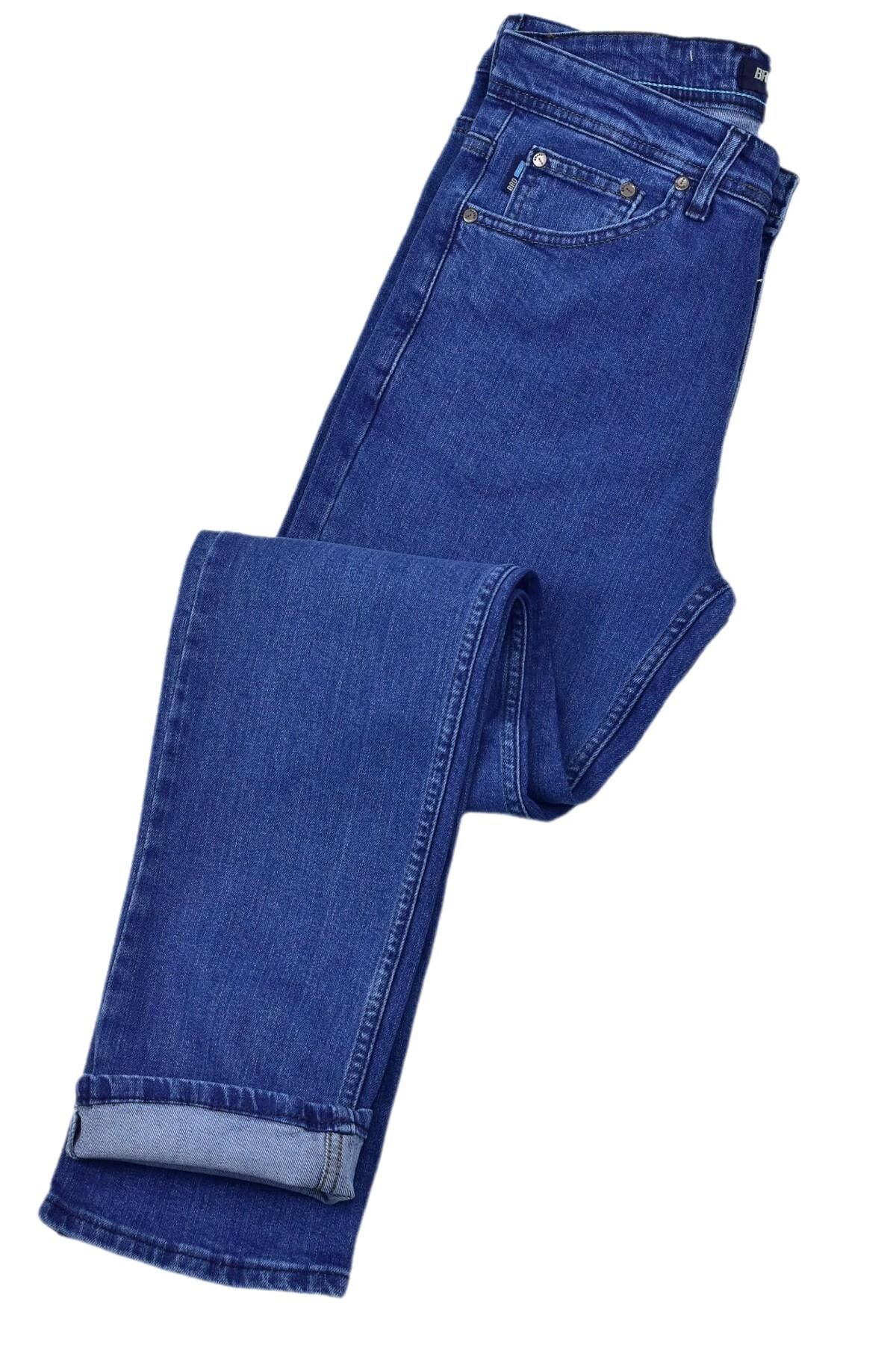 Erkek Regular Fit Jeans Pantolon 320 BGL-ST04200 MAVİ - 31/34