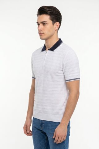 Erkek Spor Polo Yaka Triko Tişört BGL-ST05372