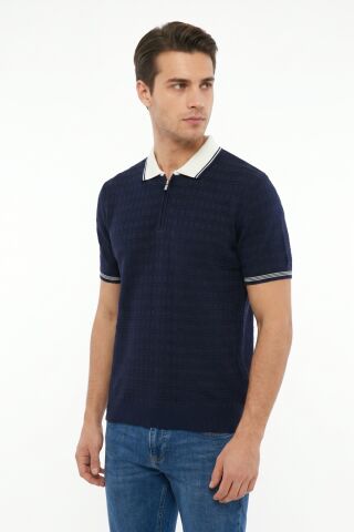 Erkek Spor Polo Yaka Triko Tişört BGL-ST05372
