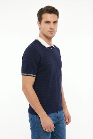 Erkek Spor Polo Yaka Triko Tişört BGL-ST05372