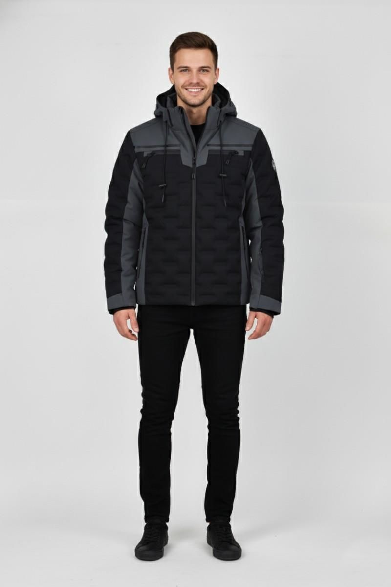 Erkek Kapüşonlu Spor Mont Regular Fit 3331 BGL-ST04899