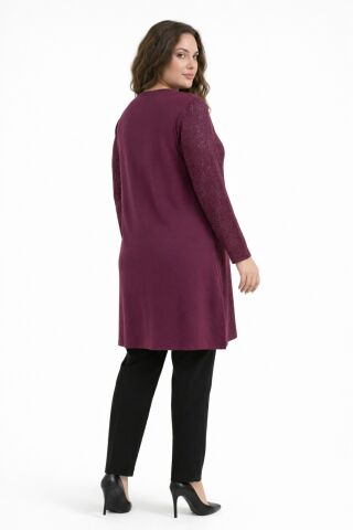 Kadın Spor Tunik BGL-ST05433 BORDO - L