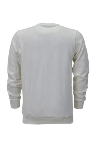 Erkek Sıfır Yaka Sweatshirt BGL-ST04198 EKRU - 2XL