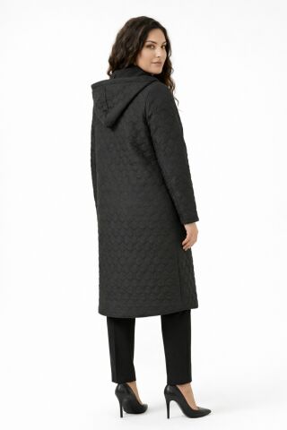 Kadın Spor Mevsimlik Kap Tunik  BGL-ST05434 SİYAH - 44