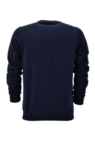Erkek Sıfır Yaka Sweatshirt BGL-ST04198 K.LACİVERT - XL