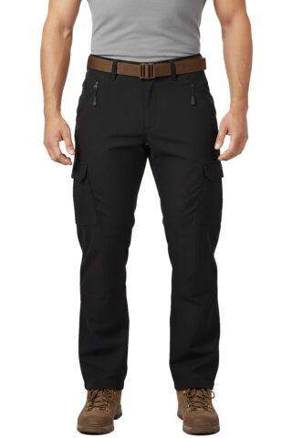 Erkek Kışlık Soft Jel Taktik İçi Polar Pantolon Regular BGL-ST04974 SİYAH - 44