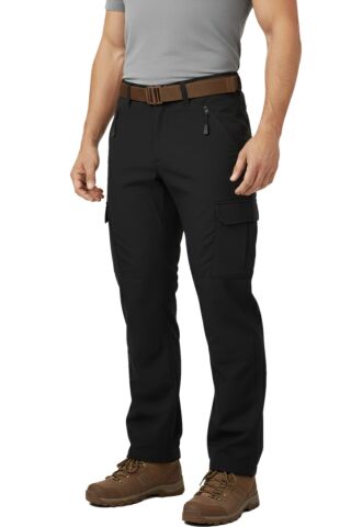 Erkek Kışlık Soft Jel Taktik İçi Polar Pantolon Regular BGL-ST04974 SİYAH - 44